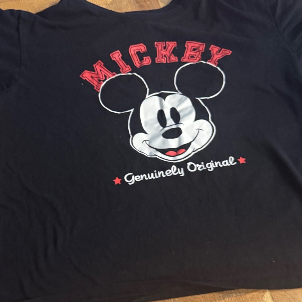 Mickey Mouse Black Kids T-Shirt 2 piece